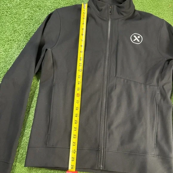 Lululemon Men's All Black Zip Up Active Wear Zip Up Jacket Large New No Tags